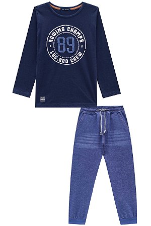 Conjunto Luc.boo - Camiseta e calça