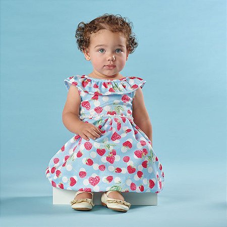 Vestido Kiki Xodó Baby - Frutas - Roupas para Bebê | Infantil | juvenil
