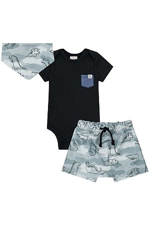 Conjunto Luc.boo - Dino bandana