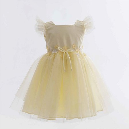 vestido vermelho e amarelo