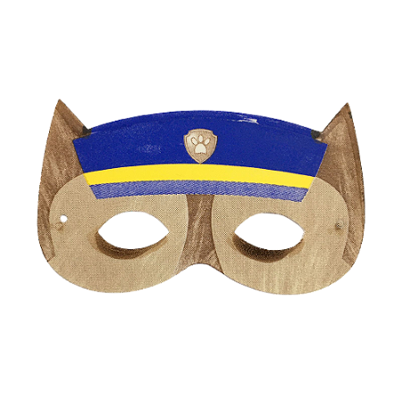Máscara Cachorro Azul EVA