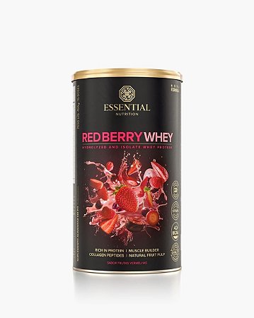 Red Berry Whey 450g - 15 Doses - Essential Nutrition