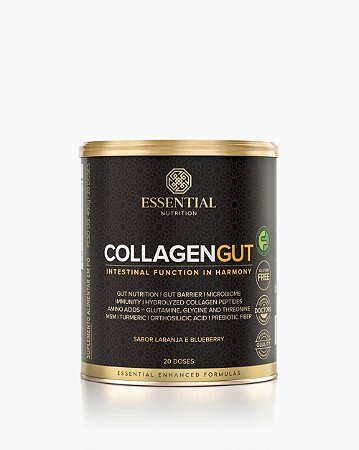 Collagen Gut Laranja e Blueberry 400g Essential