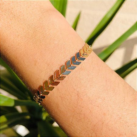 Pulseira Escama De Peixe