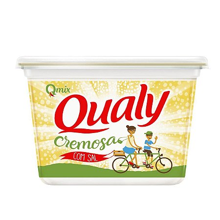 Margarina Qualy Cremosa com Sal 500g