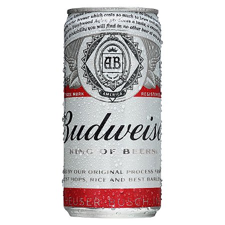 Cerveja Budweiser Lata 269ml
