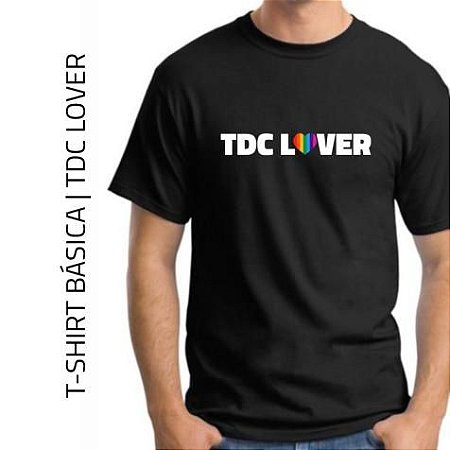 T-SHIRT PRETA BÁSICA | TDC LOVER