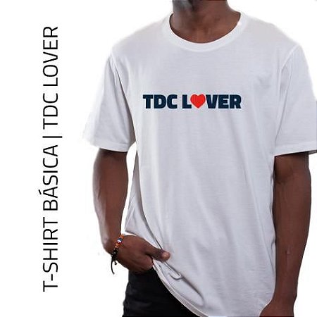 T-SHIRT BRANCA BÁSICA | TDC LOVER