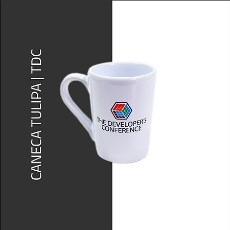 CANECA PORCELANA BRANCA | TDC HORIZONTAL