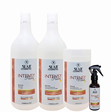 KIT INTENSY PROFISSIONAL 4 PASSOS 1000ML