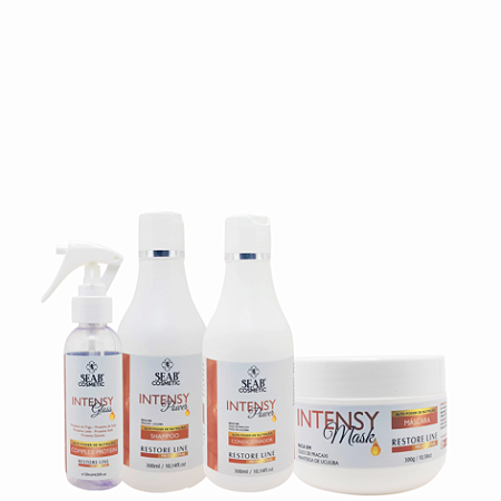 KIT INTENSY POWER SEAB COSMETIC 4 PASSOS 300ML