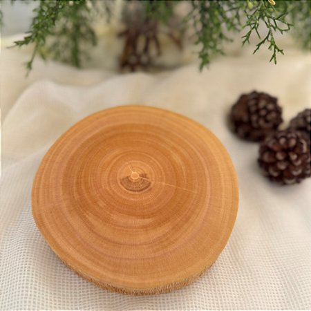 Bolacha de Madeira - Mogno