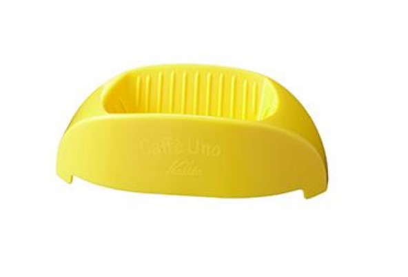PORTA FILTRO DE PLÁSTICO CAFÉ KALITA UNO AMARELO