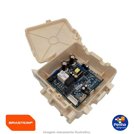CONTROLE ELETRONICO BIVOLT GELADEIRA BRASTEMP BRE50N - W10586927
