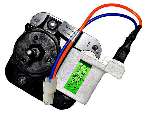 MOTOR VENTILADOR ORIGINAL GELADEIRA BRASTEMP E CONSUL 127V W10553783