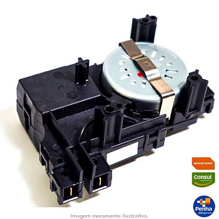 ATUADOR DE FREIO ORIGINAL LAVADORA BRASTEMP/CONSUL 127V - W10518616
