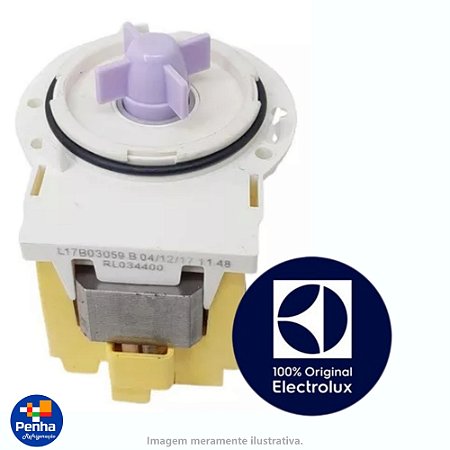 ELETROBOMBA DRENAGEM 127V ORIGINAL LAVADORAS ELECTROLUX - 64503056