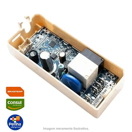 CONTROLE ELETRONICO BIVOLT GELADEIRA CONSUL CRB36/CRB39 - W11634491