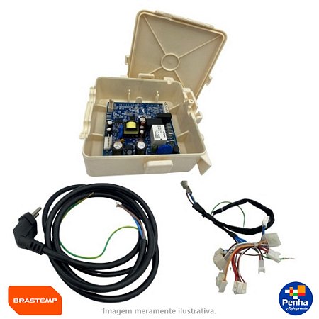 CONTROLE ELETRÔNICO BIVOLT GELADEIRA BRASTEMP BRM48N W10591460 (versão 1)