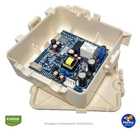 CONTROLE ELETRONICO BIVOLT GELADEIRA CONSUL CRM51 (W10684267)