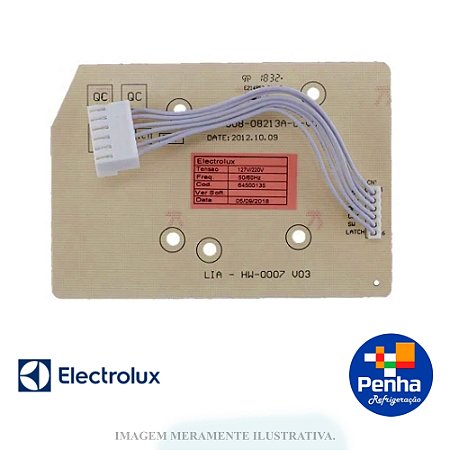 INTERFACE ORIGINAL LAVADORA ELECTROLUX LTC10 (64500135)