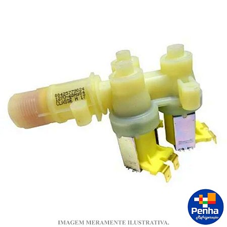 VALVULA ENTRADA 3 VIAS 127V LAVADORA BRASTEMP - 4257790