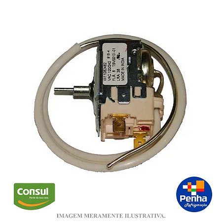 TERMOSTATO ORIGINAL GELADEIRA CONSUL CRC28 W11082462 (TSV0013-01)