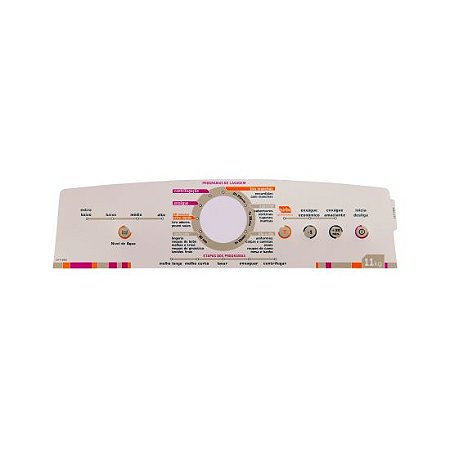 PAINEL DECORATIVO LAVADORA BRASTEMP ATIVE 11KG (BWL11AB)