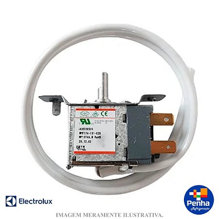 TERMOSTATO ORIGINAL GELADEIRA ELECTROLUX RE80/RE120 A06328501 (TSV1015-2)