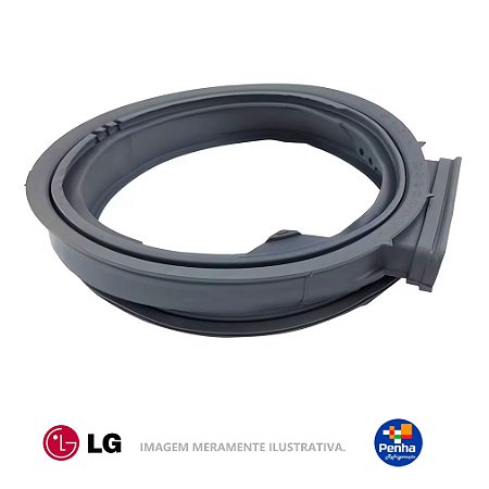 GUARNIÇÃO DA PORTA LAVA E SECA LG WD9EP6 - MDS63916501