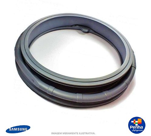 GUARNIÇÃO DA PORTA LAVADORA SAMSUNG WF8854/WF106 - DC64-01602A