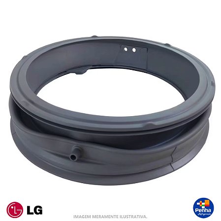 GUARNIÇÃO DA PORTA LAVA E SECA LG WD1410RD -  MDS38265301