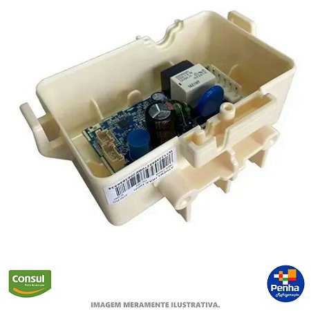 CONTROLE ELETRÔNICO BIVOLT ORIGINAL GELADEIRA CONSUL CRM56FK/CRM56HK W11334958