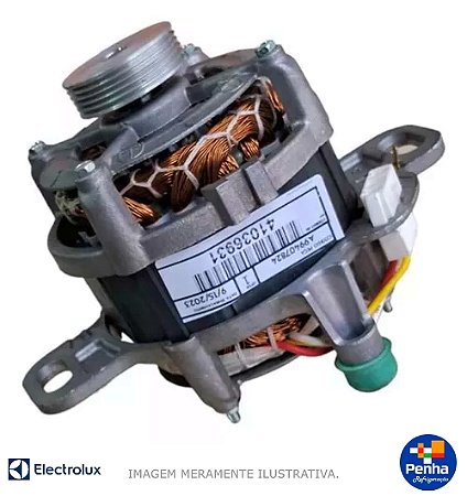 MOTOR NOVO LAVADORA ELECTROLUX LED13/LED14 127V (A99407824)