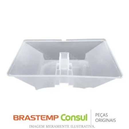 RECIPIENTE EVAPORAÇÃO COMPRESSOR EMBRACO EM GELADEIRA BRASTEMP (326021045)