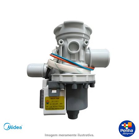 ELETROBOMBA 127V LAVADORA MIDEA TOP LOAD - 11001011000056