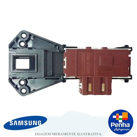 TRAVA DA PORTA LAVA E SECA SAMSUNG 127V DC64-01538B