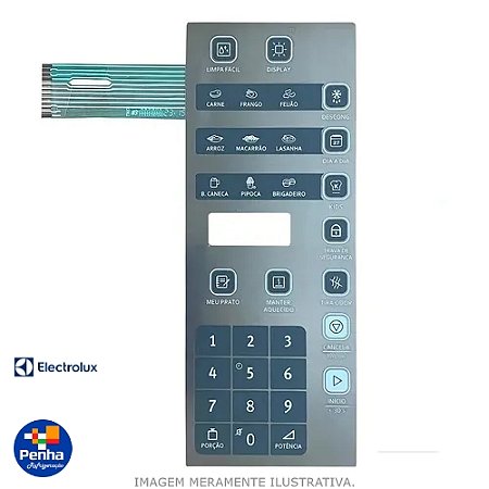 MEMBRANA PARA MICROONDAS ELECTROLUX MI41S - ESPELHADO