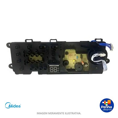 PLACA DISPLAY LAVA E SECA MIDEA 127V MA512 13KG 17138000037068