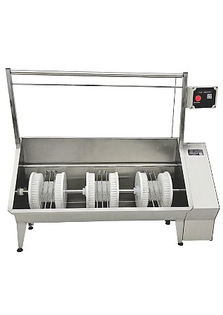 Lavador Elétrico De Botas Automático Com 03 Carreteis