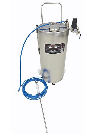 Gerador De Espuma 60 Litros, Pneumático, Em Aço Inox 304