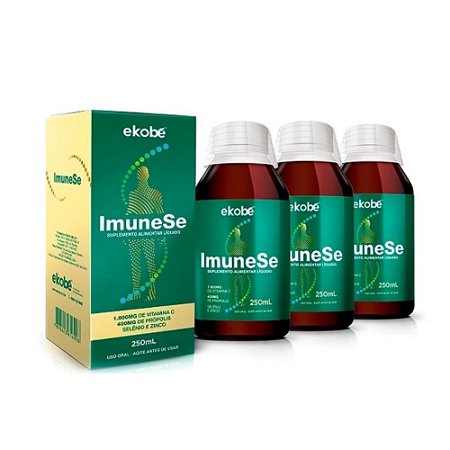 Kit 3x ImuneSe Líquido (3x 250ml) - Ekobé