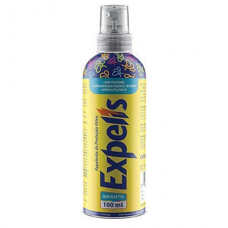 Expelis Repelente Infantil Spray 100ml - Orange Health