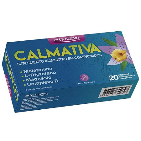 Calmativa  com 20 Cpr - Arte Nativa