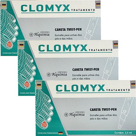 Kit 3uni Clomyx 2,5ml - Alquimia