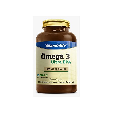 Ômega Ultra EPA 60 cáps - Vitaminlife