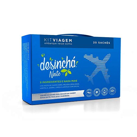 Desinchá Kit Viagem Noite 20 sachês