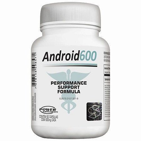 Android 60 cápsulas - Power Supplements
