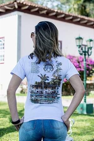 CAMISETA MASCULINA BRANCA - FAZENDA VITÓRIA