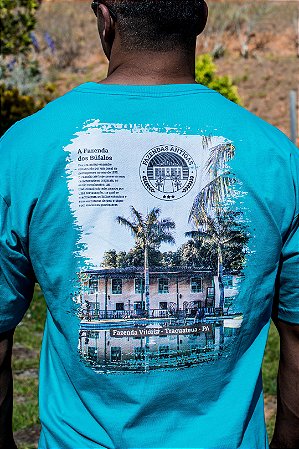 CAMISETA MASCULINA VERDE - FAZENDA VITÓRIA